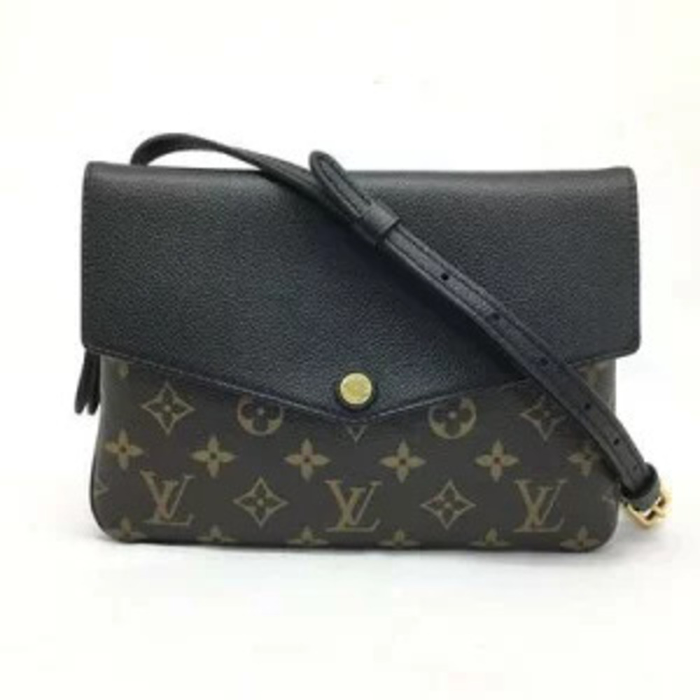 LOUIS VUITTON Twice Monogram Shoulder Bag